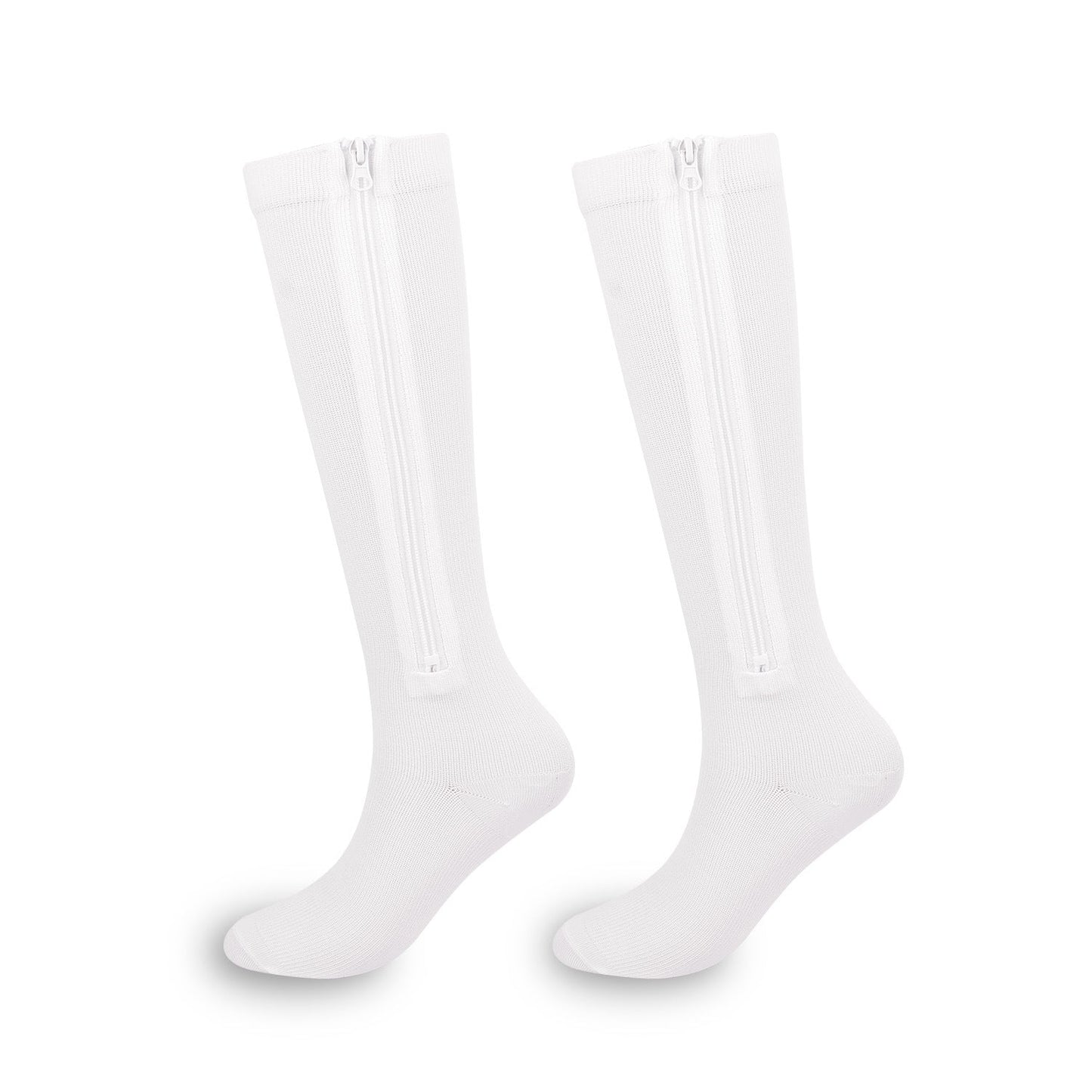 💥LAST DAY SALE 60%OFF💥🏃‍♂️ Sports Zipper Compression Socks – Comfort, Support & Easy On/Off