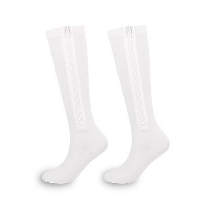 💥LAST DAY SALE 60%OFF💥🏃‍♂️ Sports Zipper Compression Socks – Comfort, Support & Easy On/Off