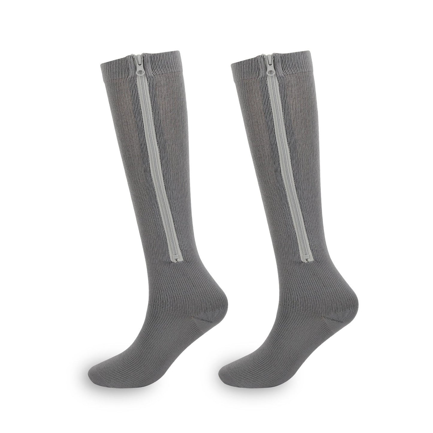💥LAST DAY SALE 60%OFF💥🏃‍♂️ Sports Zipper Compression Socks – Comfort, Support & Easy On/Off