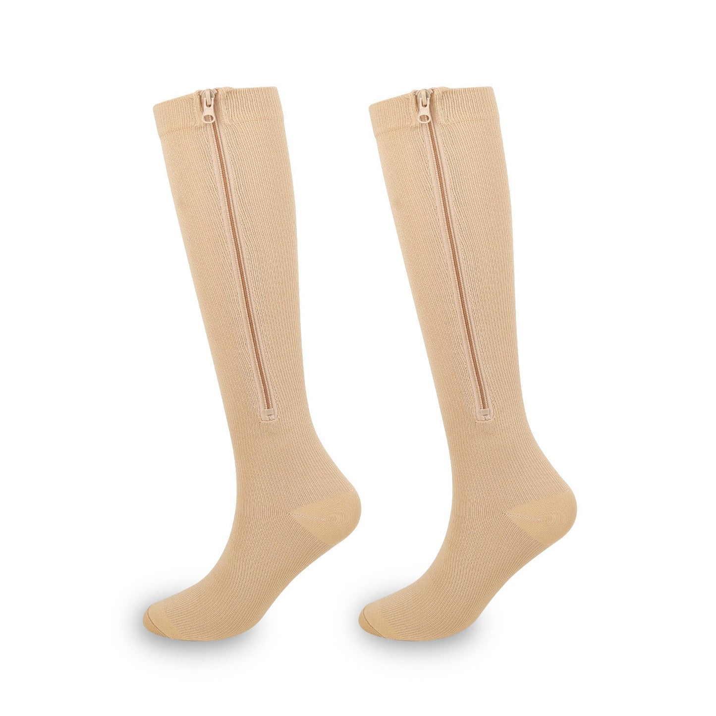 💥LAST DAY SALE 60%OFF💥🏃‍♂️ Sports Zipper Compression Socks – Comfort, Support & Easy On/Off