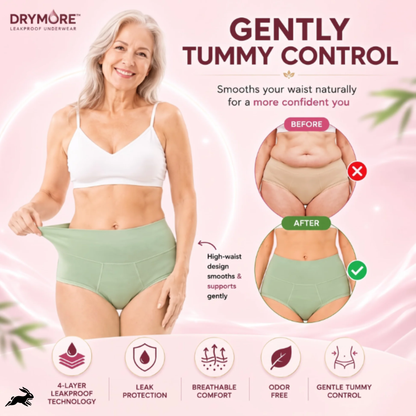 💥LAST DAY 70% OFF💥Drymore™ Premium Bamboo Leakproof Underwear