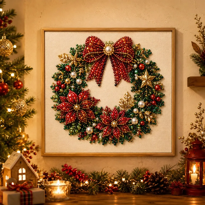 DIY Christmas Pearl Diamond Painting Art Kit 🎅
