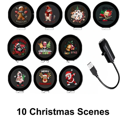 🔥60% OFF NOW✨ Plug-&-Play HD Christmas Projector