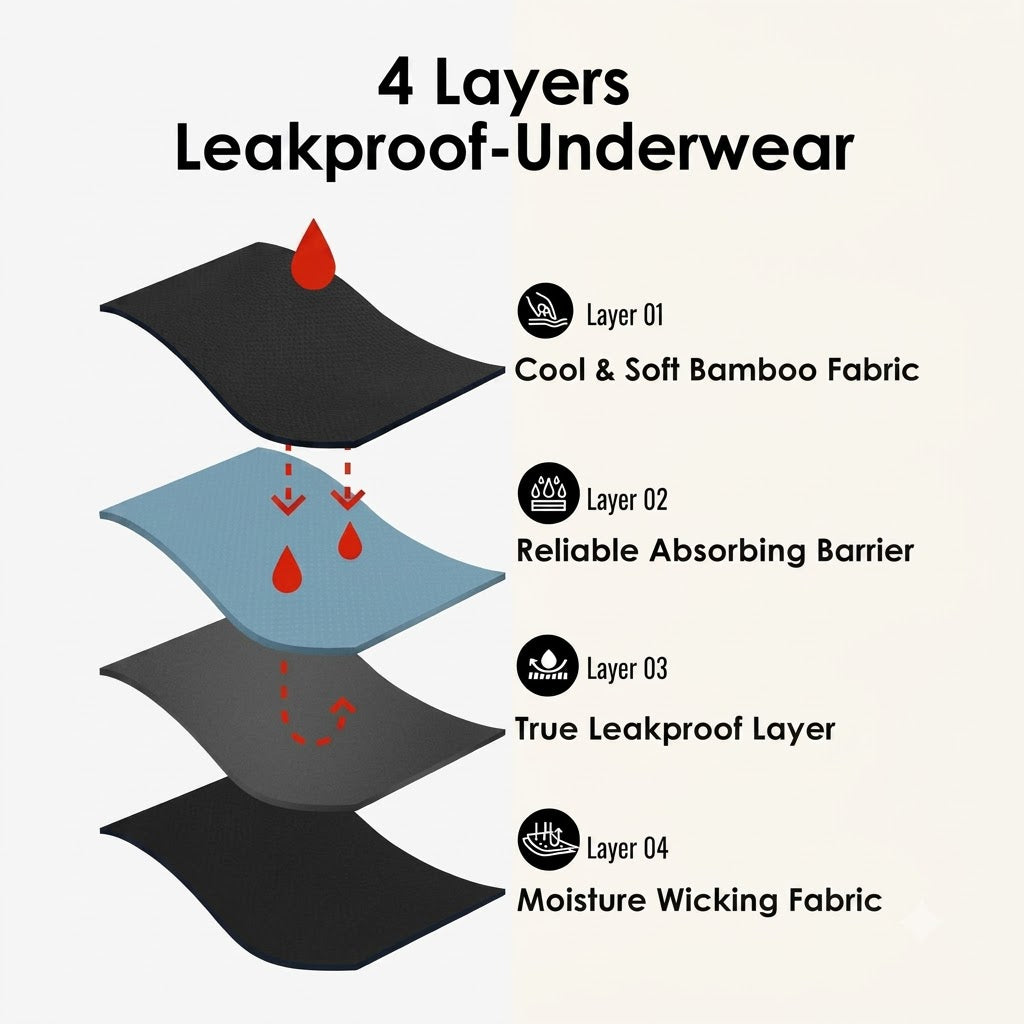 🔥HOT SALE 50% OFF - Leakproof Period Underwear for Women