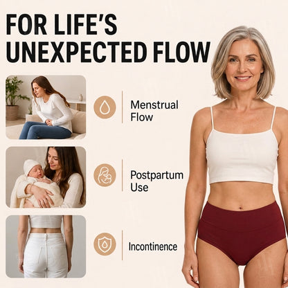 🌸💖Last Day 60% OFF| Washable Leak-Proof Incontinence Panties - 100% Invisible Smart Protection