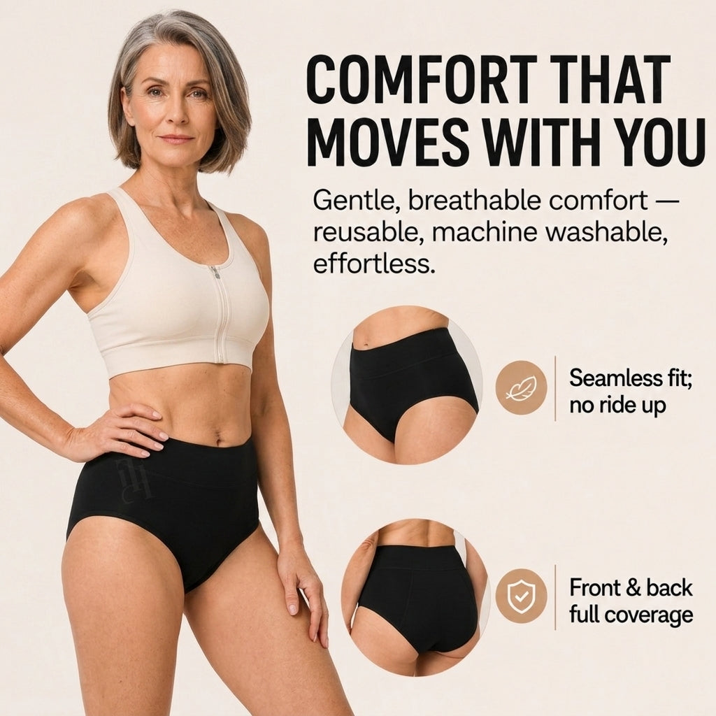 🌸💖Last Day 60% OFF| Washable Leak-Proof Incontinence Panties - 100% Invisible Smart Protection
