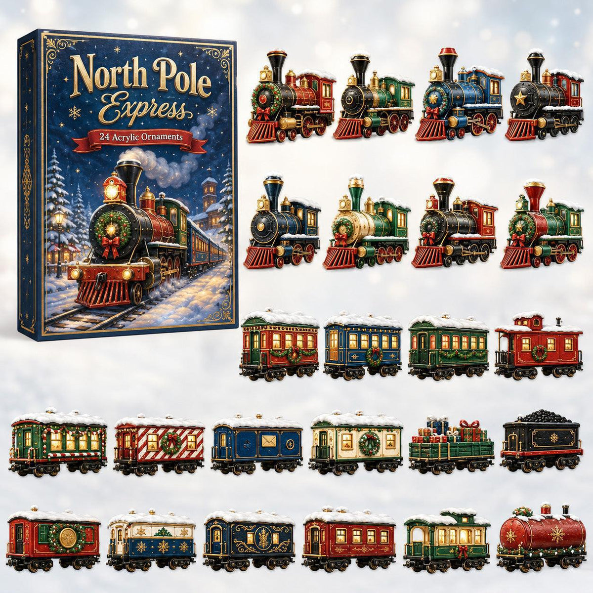 🔥HOT SALE 50% OFF - ✨Transportation Vehicles Advent Calendar 2026 - Vehicle Blind Boxes