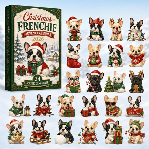 🔥HOT SALE 50% OFF - ✨French Bulldog Advent Calendar 2026 - Dog Blind Boxes