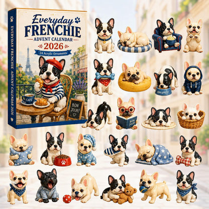 🔥HOT SALE 50% OFF - ✨French Bulldog Advent Calendar 2026 - Dog Blind Boxes