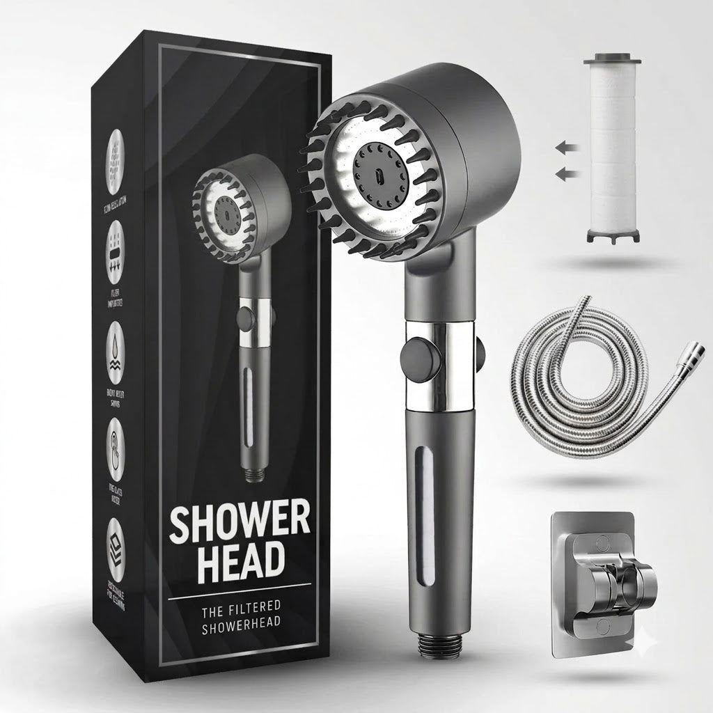 SilkRevive™ Filtered Pressure Shower Head