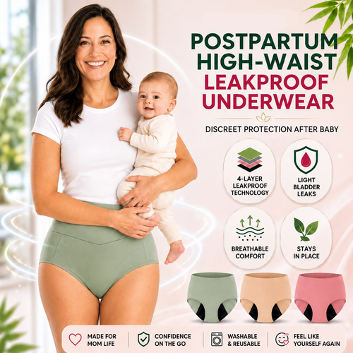 Drymore™ Postpartum Bamboo Leakproof Underwear