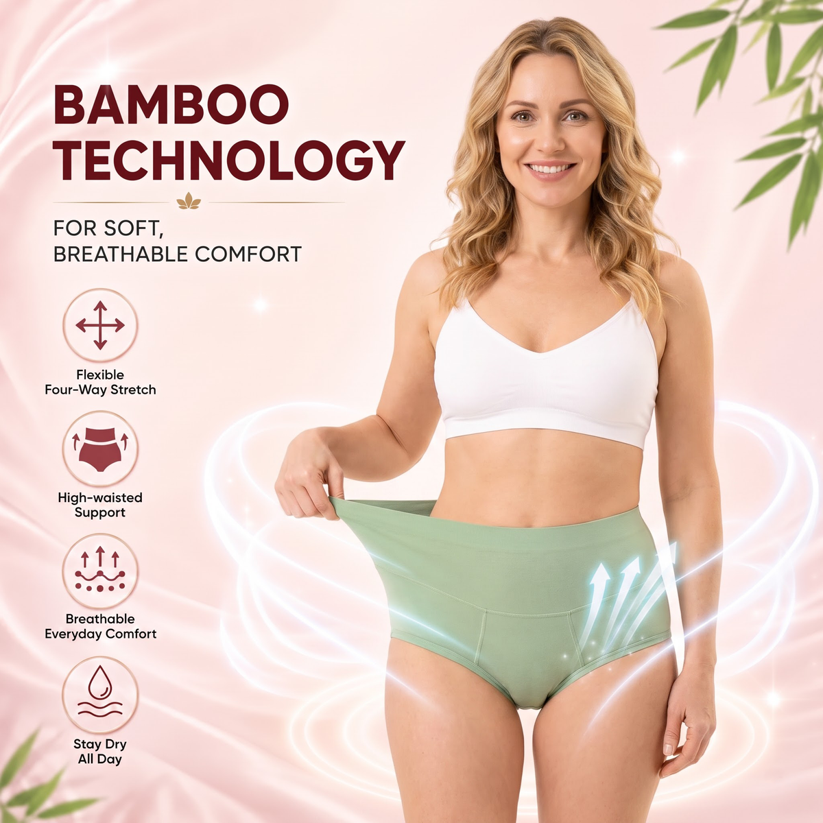Drymore™ Postpartum Bamboo Leakproof Underwear