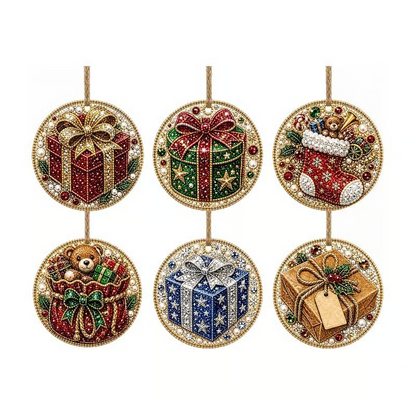 🔥70% OFF! Last Day Promotion!🎄Christmas DIY Diamond Painting Ornaments