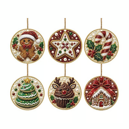 🔥70% OFF! Last Day Promotion!🎄Christmas DIY Diamond Painting Ornaments