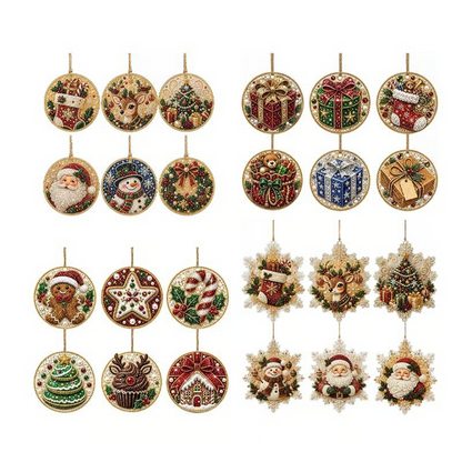 🔥70% OFF! Last Day Promotion!🎄Christmas DIY Diamond Painting Ornaments