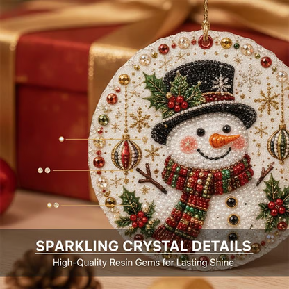 🔥70% OFF! Last Day Promotion!🎄Christmas DIY Diamond Painting Ornaments