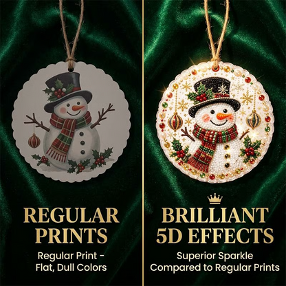 🔥70% OFF! Last Day Promotion!🎄Christmas DIY Diamond Painting Ornaments