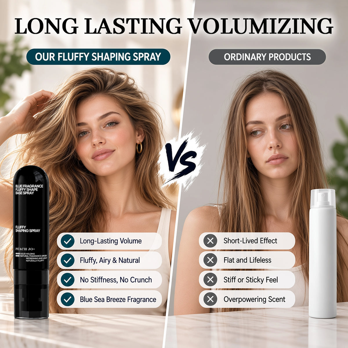 EXCLUSIVE DEAL 70% OFF🔥 Fluffy Volumizing Hair Shaping Spray