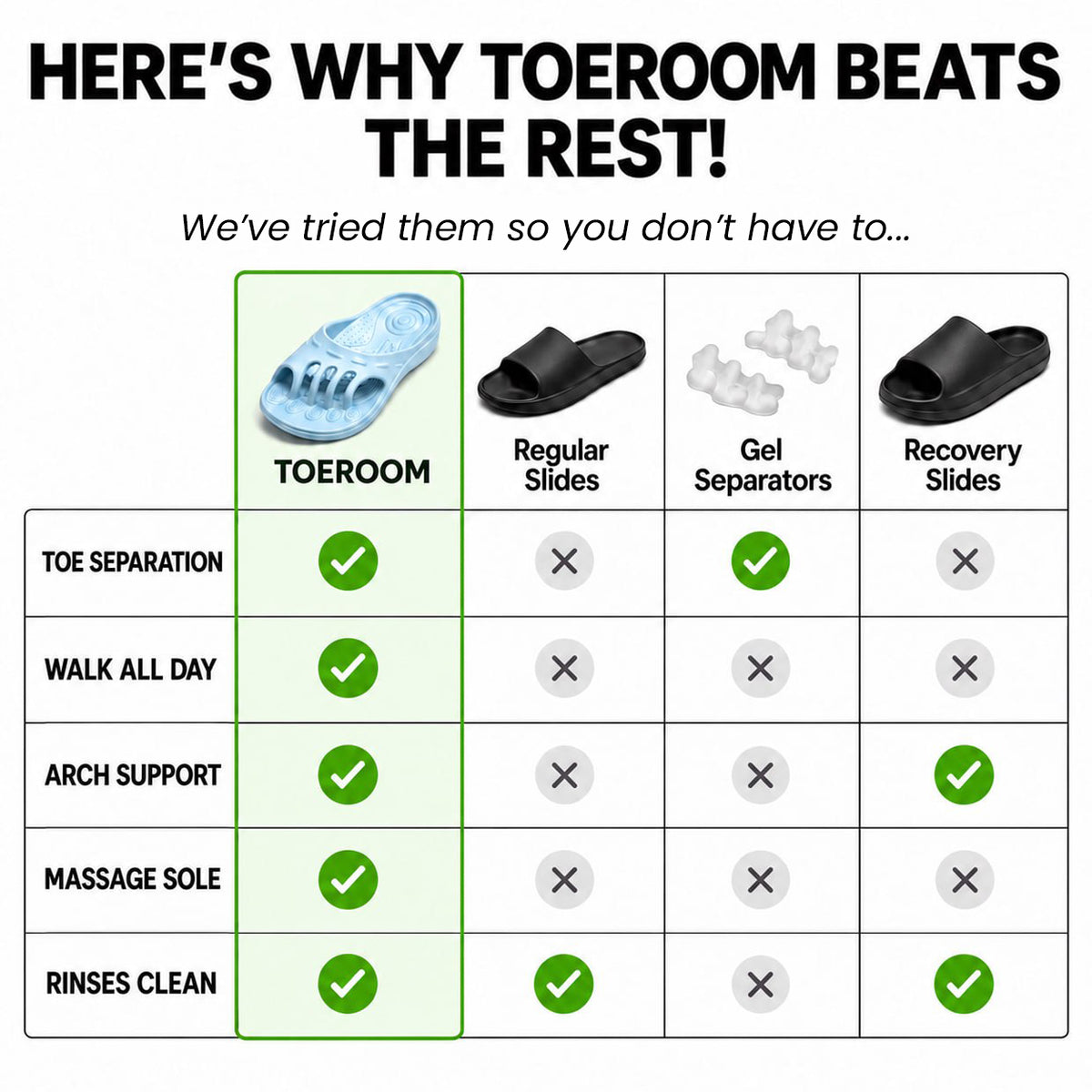 EXCLUSIVE 70% OFF🔥 THE VENIRRA™ TOEROOM