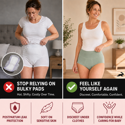 Drymore™ Postpartum Bamboo Leakproof Underwear