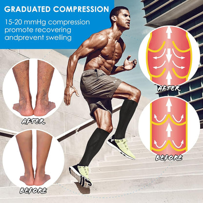💥LAST DAY SALE 60%OFF💥🏃‍♂️ Sports Zipper Compression Socks – Comfort, Support & Easy On/Off